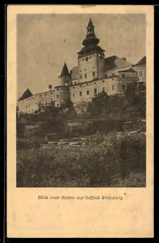 AK Kefermarkt /O.Ö., Schloss Weinberg, Blick vom Süden
