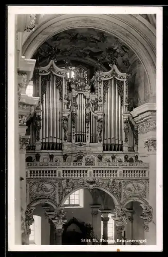 AK St. Florian /O.Ö., Stift, Brucknerorgel