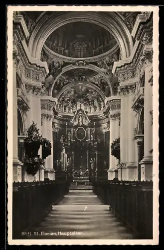 AK St. Florian /O.Ö., Stift, Hauptaltar