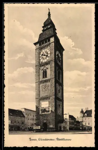 AK Enns /Oberdonau, Stadtturm