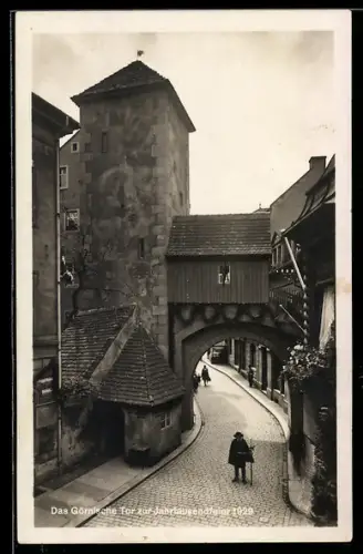 AK Meissen, Jahrtausendfeier 1929, Görnisch Tor