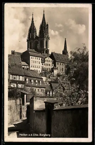 AK Meissen a.d. Elbe, Burgberg
