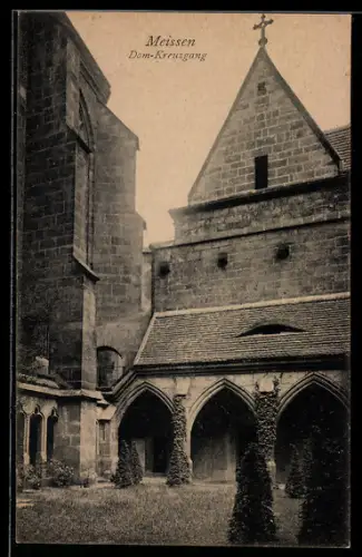 AK Meissen, Dom, Kreuzgang