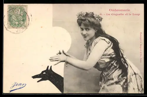 AK Ombromanie, La Coquette et le Loup, Schattenspiel