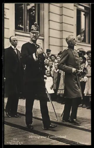 AK Herzog von Cumberland in Uniform
