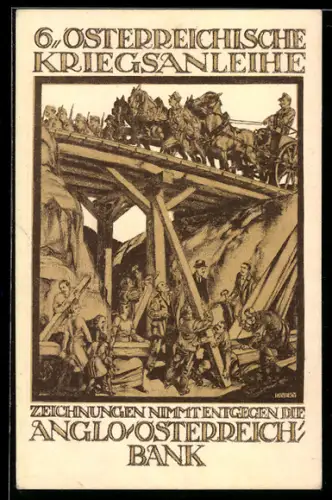 AK 6. österreichische Kriegsanleihe, Anglo-österreichische Bank