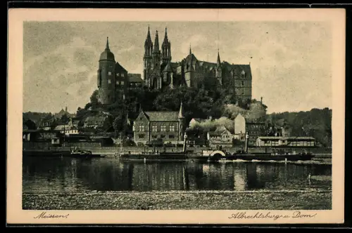AK Meissen, Albrechtsburg und Dom