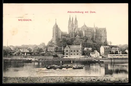 AK Meissen, Albrechtsburg und Dom