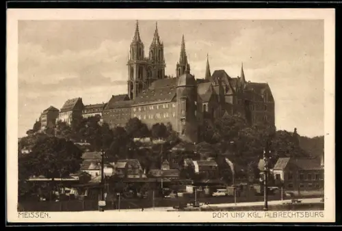 AK Meissen, Dom und Königliche Albrechtsburg