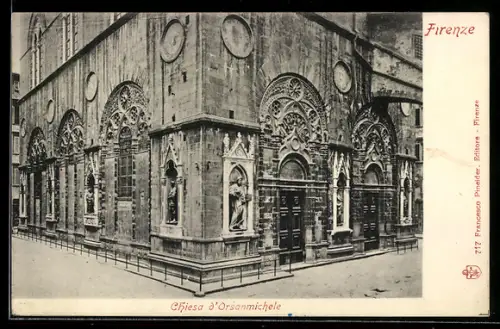AK Firenze, Chiesa d`Orsanmichele