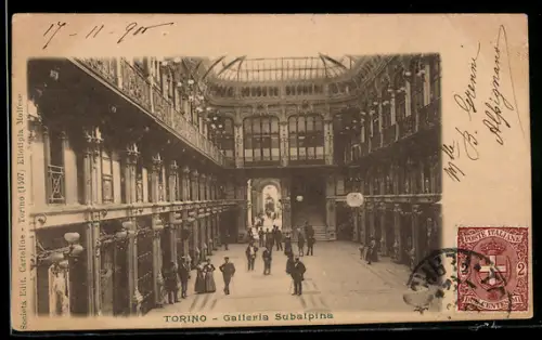 AK Torino, Galleria Subalpina