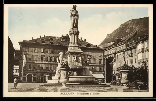 AK Bolzano, Monumento a Walter