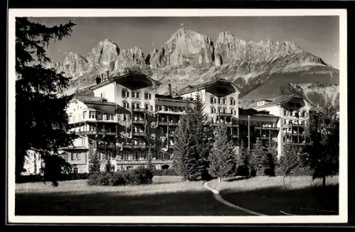 AK Carezza al Lago /Dolomiti, Hotel Carezza al Lago verso le Dolomiti