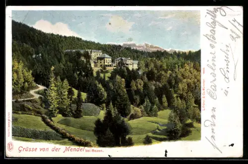 AK Mendel bei Bozen, Panorama
