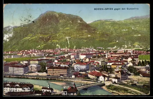 AK Bozen-Gries, Vista verso il Guncina