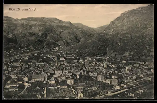 AK Bozen, Blick vom Virgl