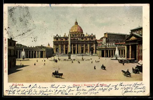 AK Roma, Piazza e Basilica di S. Pietro