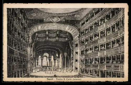 AK Napoli, Teatro S. Carlo interno