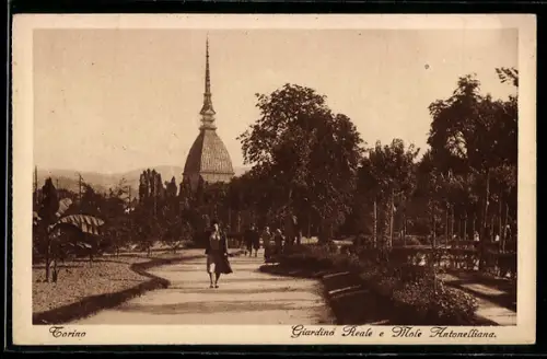 AK Torino, Giardino Reale e Mole Antonelliana