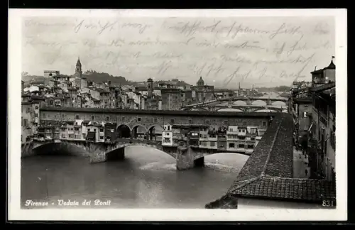 AK Firenze, Veduta dei Ponti
