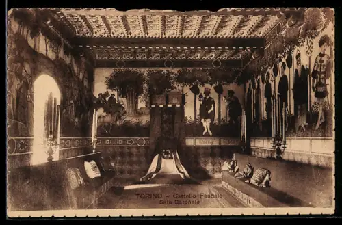 AK Torino, Castello Feudale, Sala Baronale