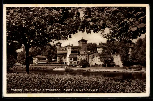 AK Torino, Valentino pittoresco, Castello medioevale