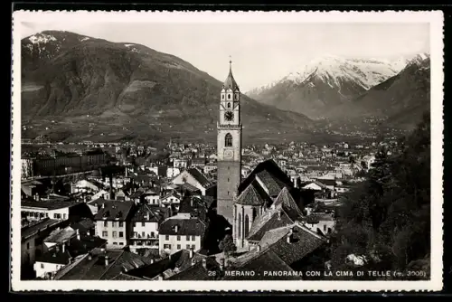 AK Merano, Panorama con la cima di Telle