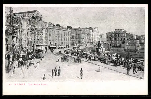 AK Napoli, Via Santa Lucia