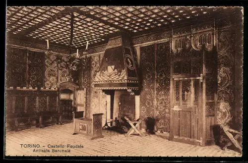 AK Torino, Castello Feudale, Antisala Baronale