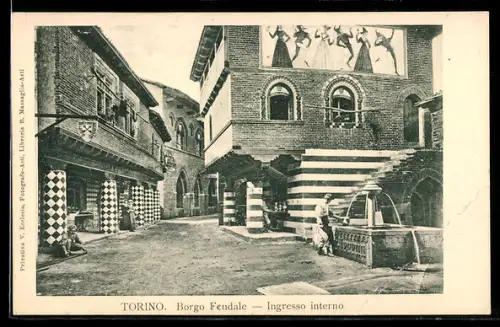 AK Torino, Borgo Feudale, Ingresso interno