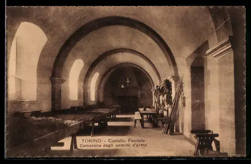 AK Torino, Castello Feudale, Camerone degli uomini d`arme