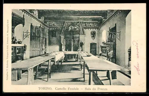 AK Torino, Castello Feudale, Sala da Pranza