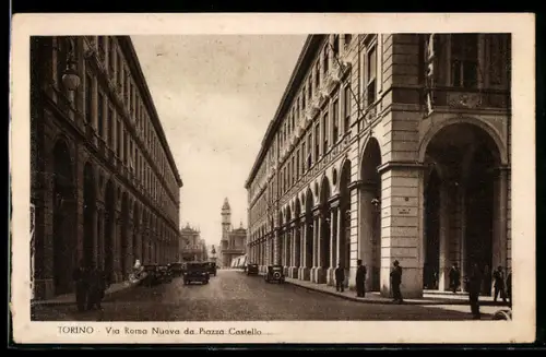 AK Torino, Via Roma Nuova da Piazza Castello