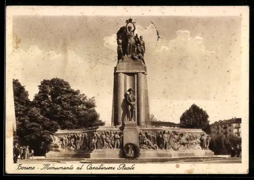 AK Torino, Monumento al Carabiniere Reale