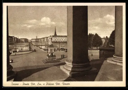 AK Torino, Ponte Vitt. Em. e Piazza Vitt. Veneto
