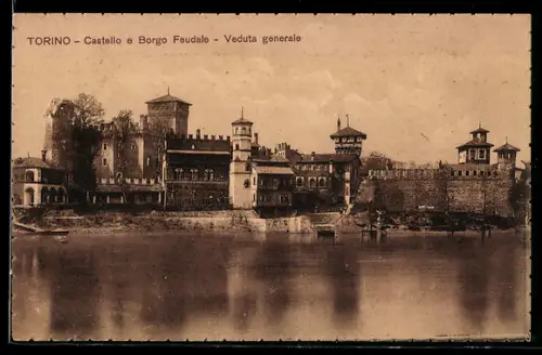AK Torino, Castello e Borgo Feudale, Veduta generale