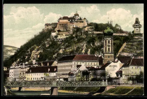 AK Graz, Mur und Schlossberg