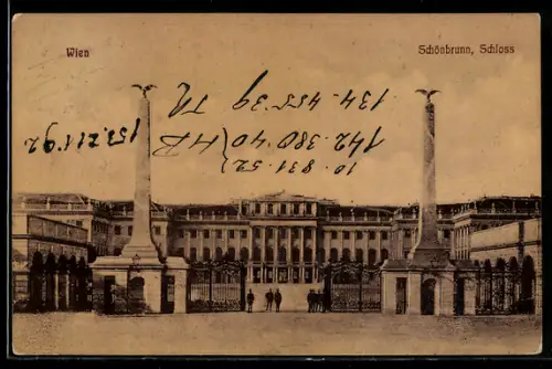 AK Wien, Schönbrunn, Schloss