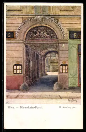 AK Wien, Bösendorfer-Portal