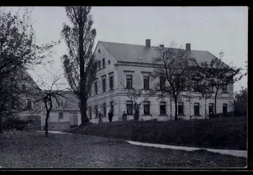 Foto-AK Oberarnsdorf, Haus Kurt Pohlers