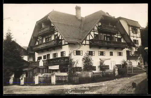 AK Fischhausen a. Schliersee, Hotel-Pension Finsterlin