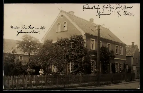 Foto-AK Otterwisch, Haus der Familie Holler