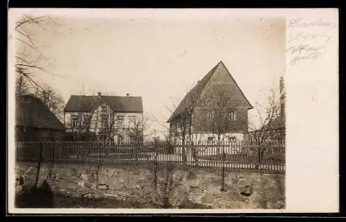 Foto-AK Breitenborn /Rochlitz, Pfarrhaus