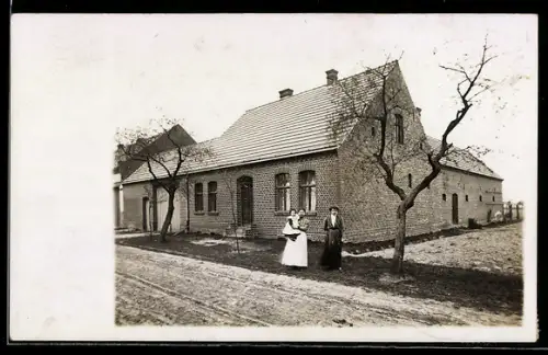 Foto-AK Niedergörsdorf, Haus Haseloff