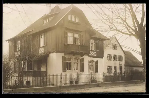Foto-AK Beilstein, Wohnhaus