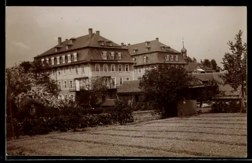 Foto-AK Ebersdorf /Reuss, Haus der Brüdergemeinde