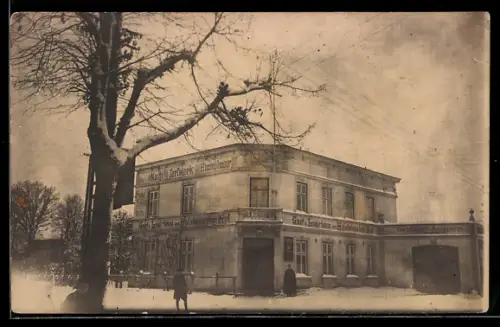 Foto-AK Quickborn, Gasthaus zum Holsteinischen Hof am Torfwerk Himmelmoor