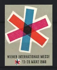 Reklamemarke Wien, Wiener Internationale Messe 1960, Sternsymbol