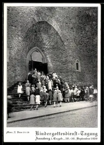 AK Annaberg i. Erzgeb., Kindergottesdienst-Tagung 1929