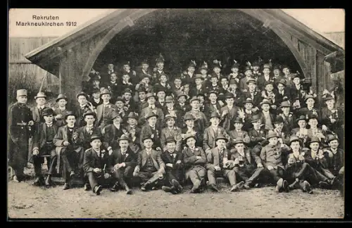 AK Markneukirchen, Rekruten 1912